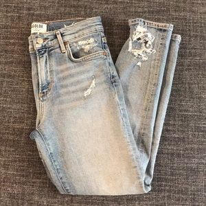 AGOLDE Skinny Cropped Jeans